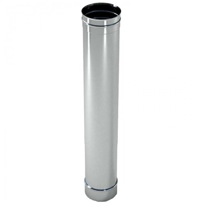 Труба дымоходная нерж. Версия Люкс L-1 м D-150 мм толщ. 1 мм