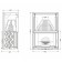Каминная топка Laudel 800 Grande Vision с вертикальным открыванием
