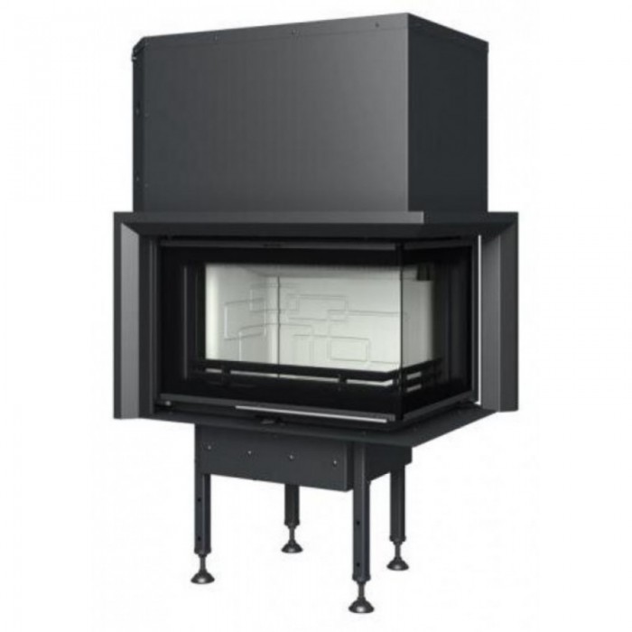 Каминная топка BeF Home Optim V 6 CP/CL  (Black/Silver)