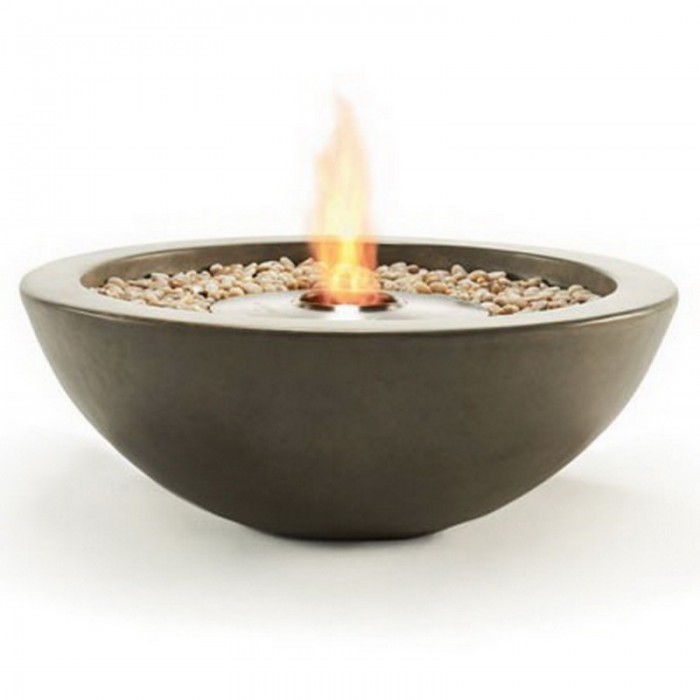 Биокамин Ecosmart Fire MIX 600 (AB3) Natural/Black Concrete